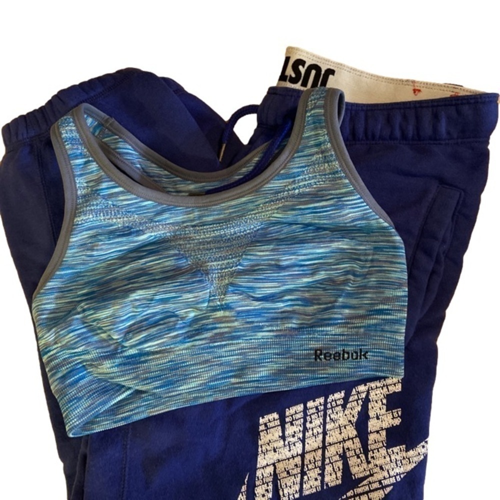 Nike and Reebok outfit